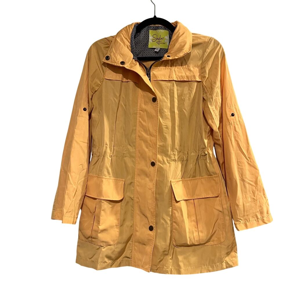 Shyla Lightwear Size Small Yellow Raincoat